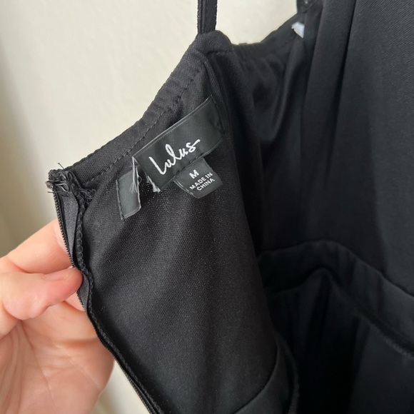 NWOT Precious Charm Black Pleated Sleeveless Maxi Dress - Picture 8 of 8